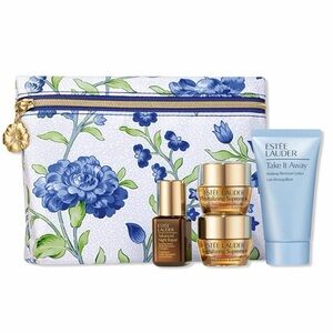 Estee Lauder 5-Piece Gift Set with Makeup Bag Brand New NWT